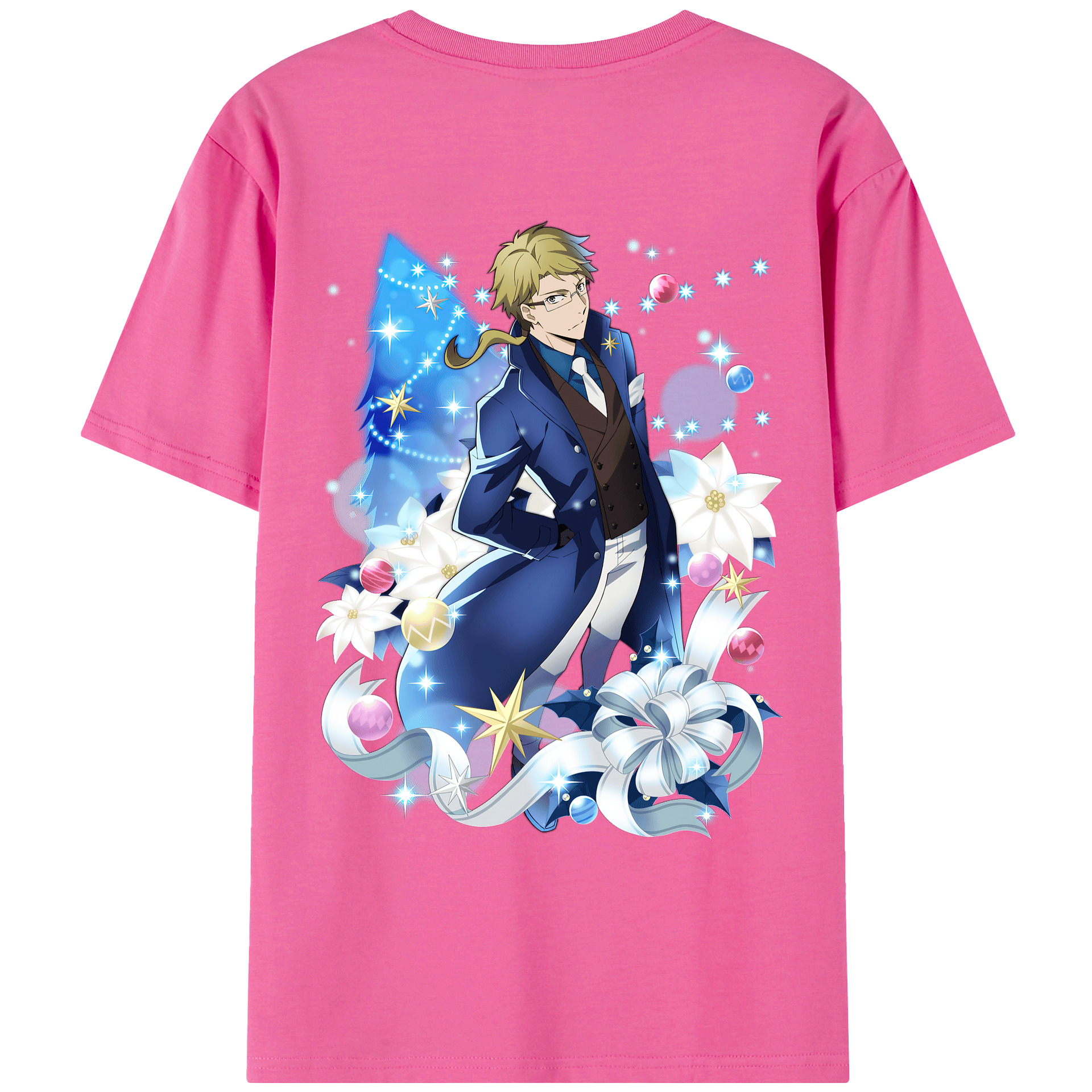 （画像用） 文豪ストレイドッグス Bungo Stray Dogs レディース半袖Tシャツ(バックプリント)